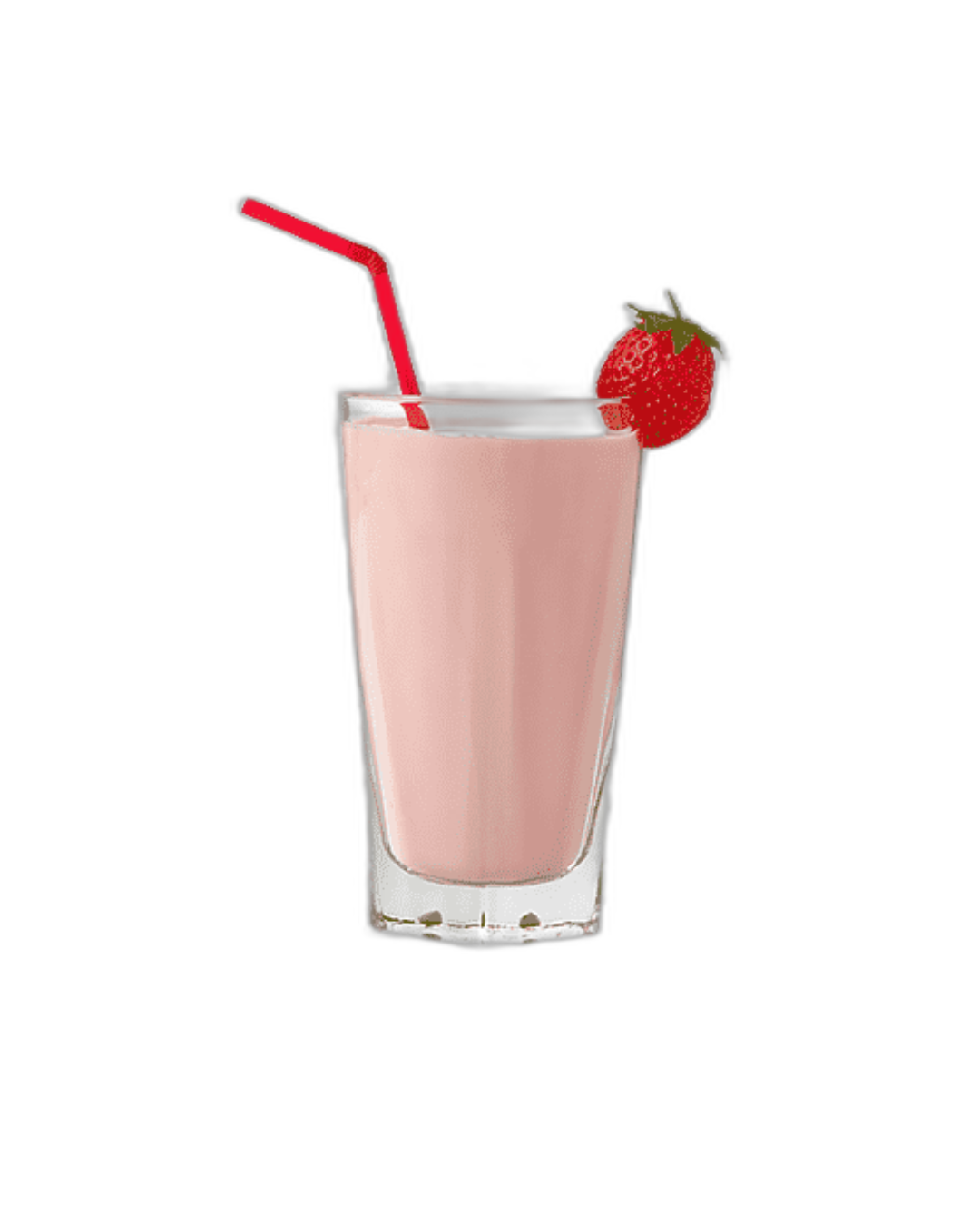 Batida de Morango com Maracujá e Abacaxi