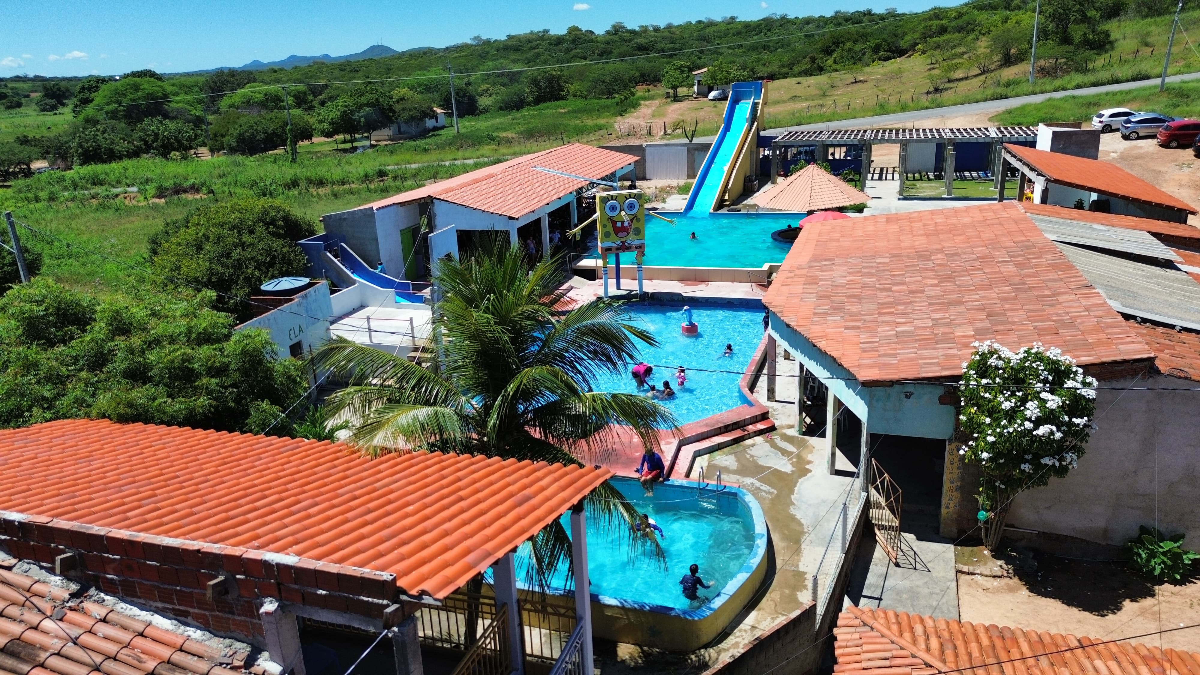 Vista aérea do Balneário